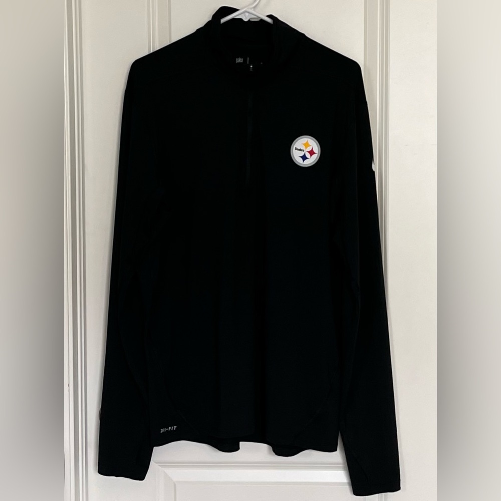 Nike Steelers Dri-Fit Quarter Zip